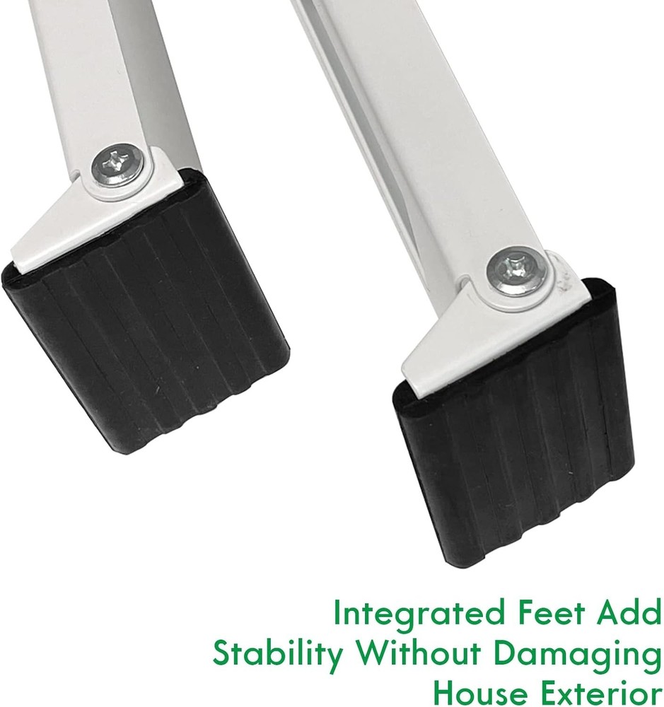 Window AC Support with Enhanced Stability - Up to 200 lbs, No Tools Needed