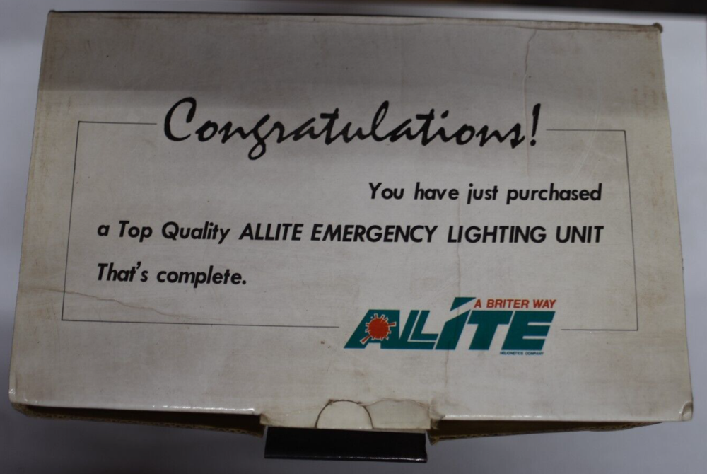 Allite Emergency Lighting Unit with Battery Backup