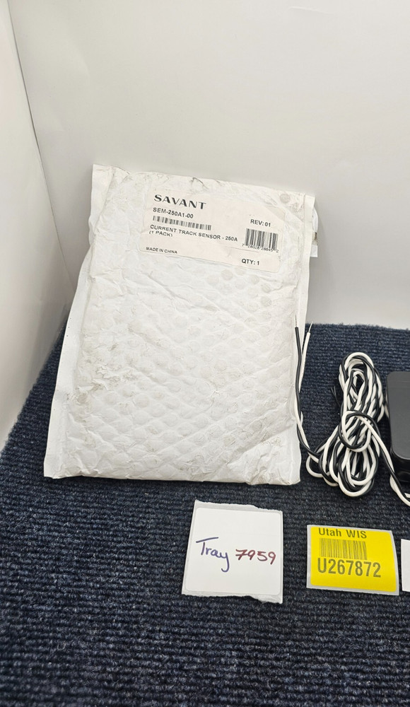Savant SEM-250A1-00 SmartEnergy Sensor 250A, Split Core Ct