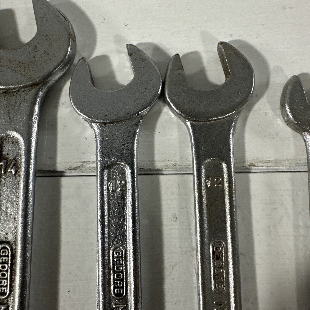 Gedore Spanner Assorted Wrenches Metric SAE Open End and Combination India Tools