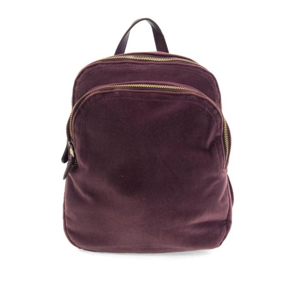 Frankie Velvet Backpack Purse