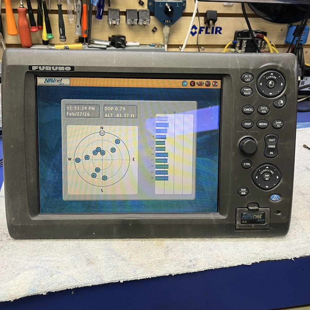 Furuno NavNet 3D MFD12 Chartplotter Radar Display - Tested Working - Ships Fast