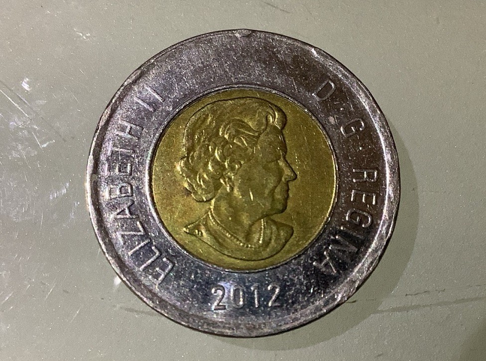 Canada 2 Dollars 2012 Toonie Circulated