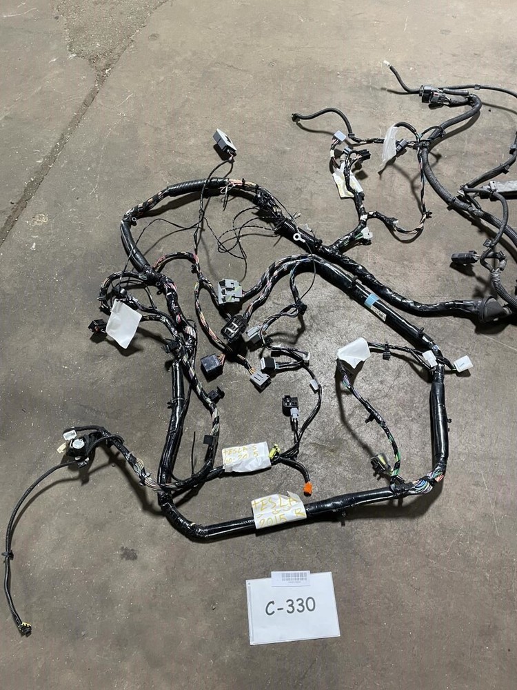 2014 TESLA MODEL S60 INSTRUMENT PANEL WIRE HARNESS OEM+