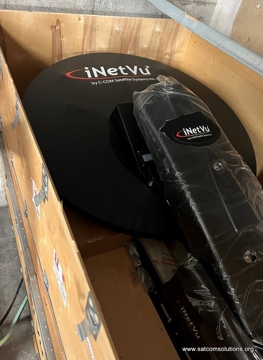 C-Com iNetVu 980 Ku-Band Drive-Away Antenna System