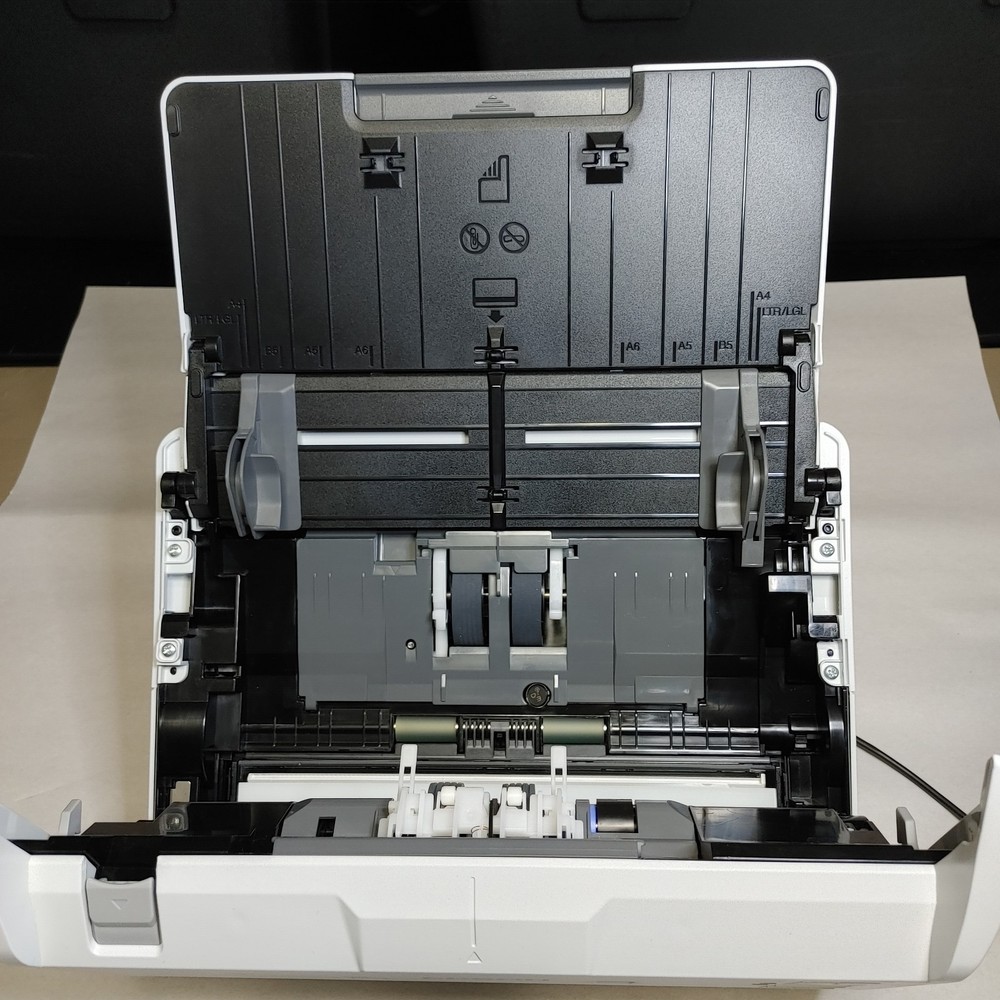 Epson DS-575W Duplex Document Scanner with Power Adapter (Missing Part)