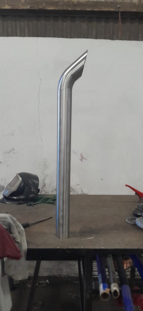 3” Stainless Steel Exhaust Stack Straight Pipe Sweeping Bend