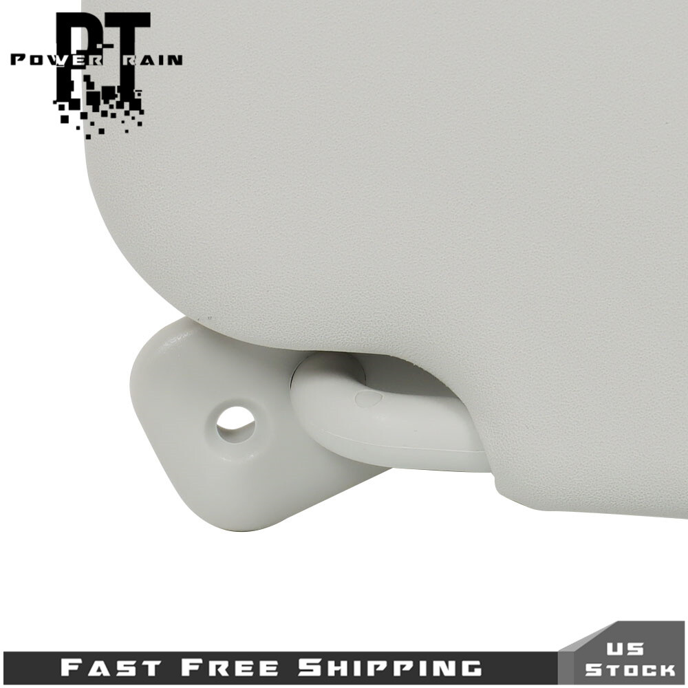 For 2010 2011 2012 2013 Mazda 3 Pair Sun Visor Driver And Passenger Side Gray