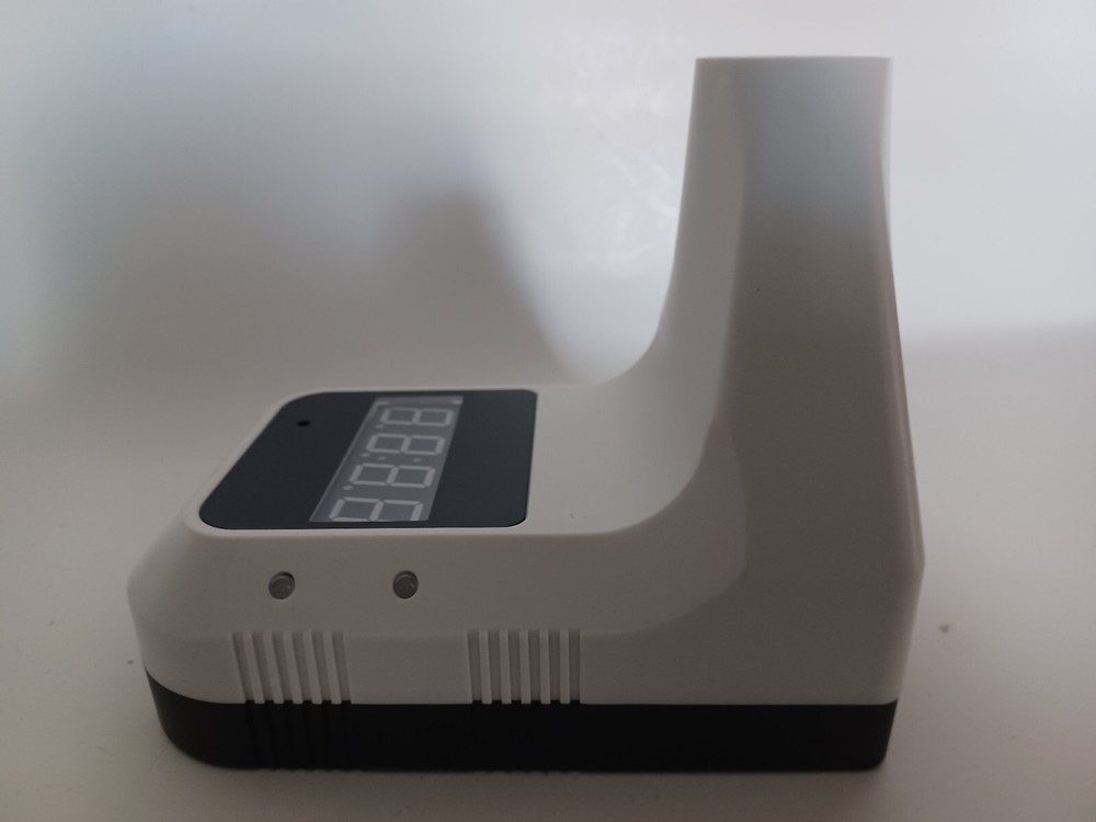 Wall mounted infrared thermometer