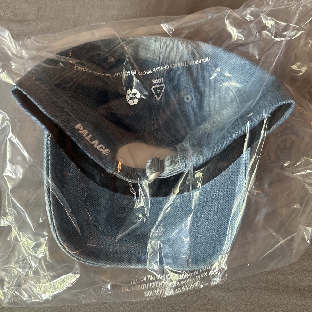 Palace Denim P 6-Panel Stonewash - 25SS