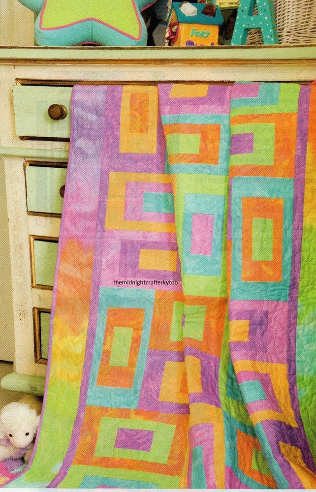 Jelly Beans Quilt Pattern Pieced MS