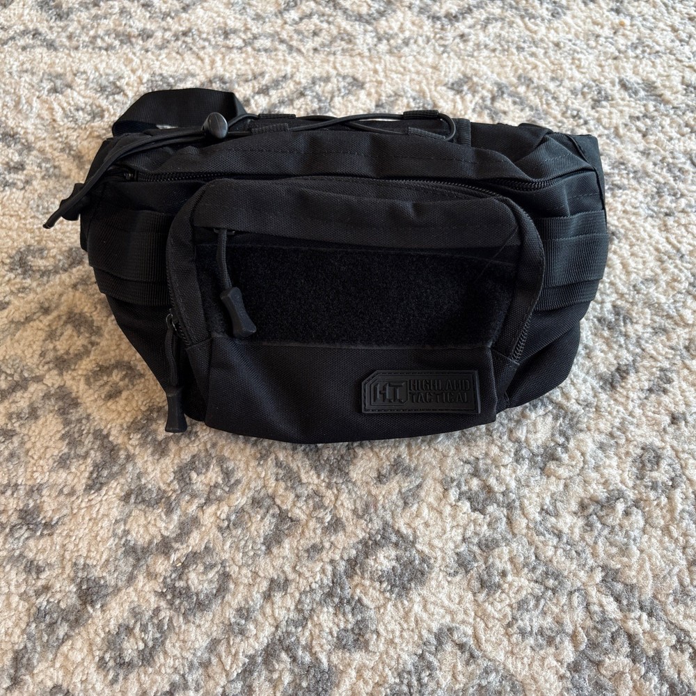 Highland Tactical Belt Bag - Black