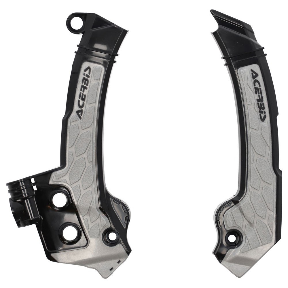 Acerbis X-Grip Frame Guards - Black/Grey - Guards