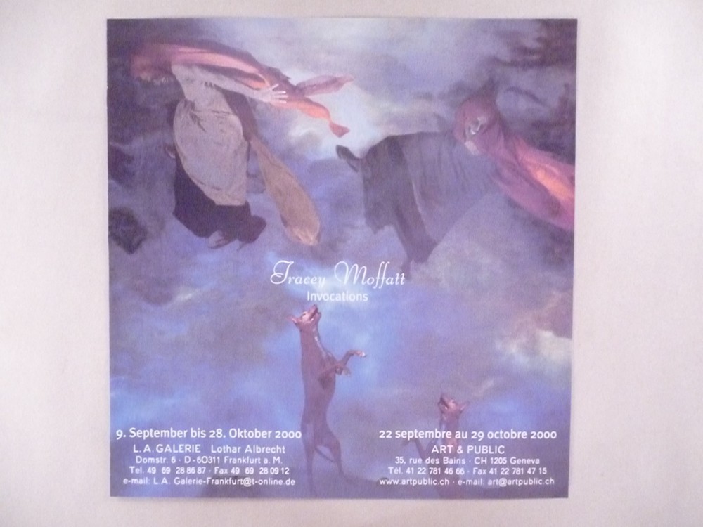 Tracey Moffatt MAGAZINE AD - 2000