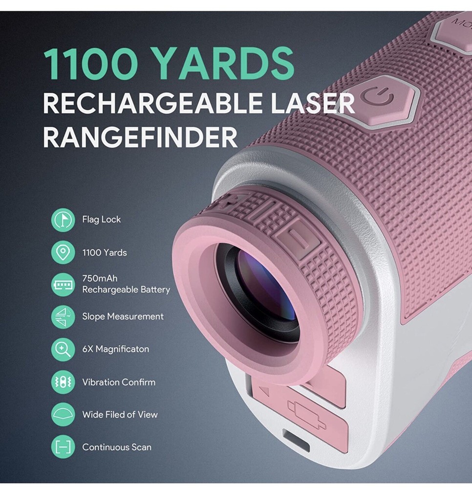 Golf Rangefinder with Slope