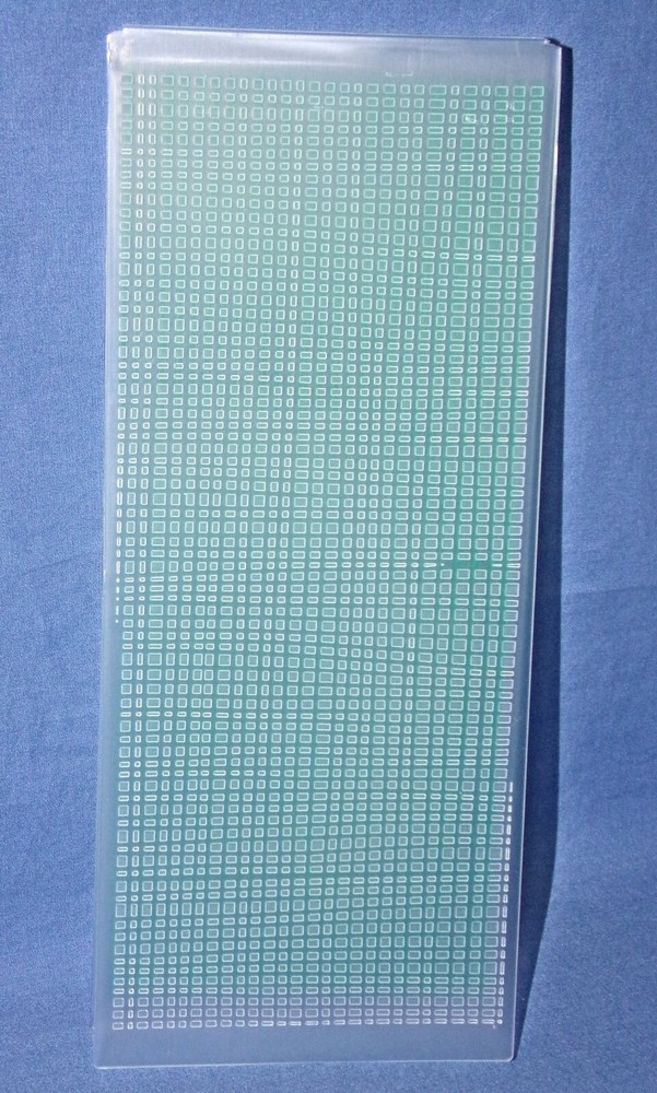 Diamond Press Slimline Embossing Folder Screen Texture Pattern Design All New