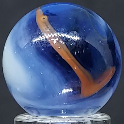 Vintage Vitro Conqueror Marble 5/8 Inch Mint Condition