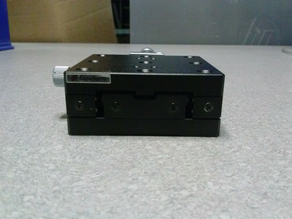 OPTOSIGMA High Precision Crossed Roller Liner Translation Stage with Micrometer
