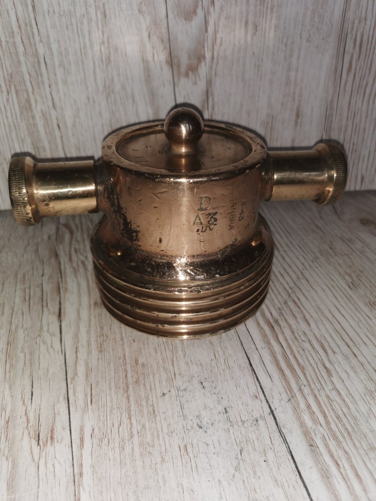 BRASS FIRE SERVICE HOSE BLANK CAP