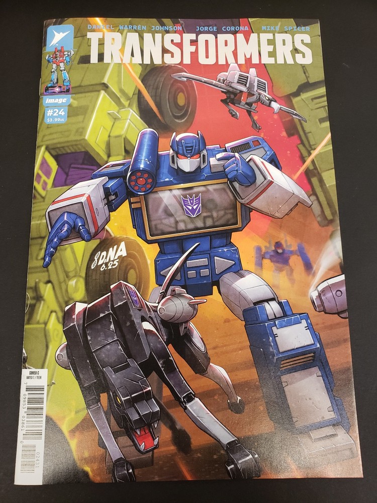 TRANSFORMERS #24 1:10 DNA INCENTIVE VARIANT NM- 9.2 IMAGE COMICS