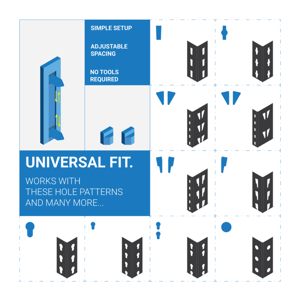 Utility Shelving Screwdriver holder