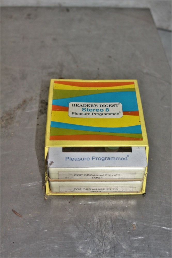 Readers Digest Stereo 8 Pop Organ Varieties