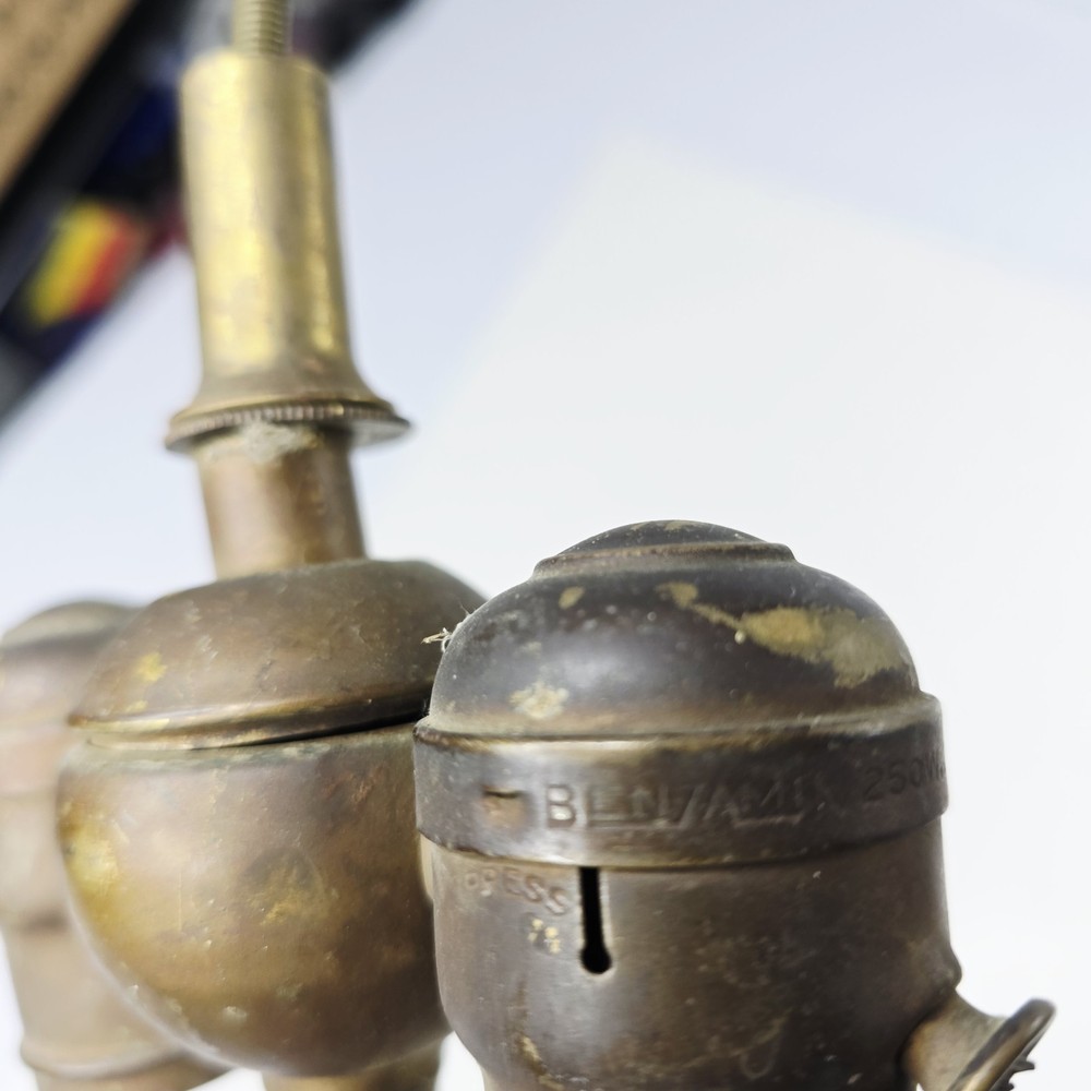 Lamp Parts: Benjamin Double Socket Pull Chain Cluster Switch for Lamp Base