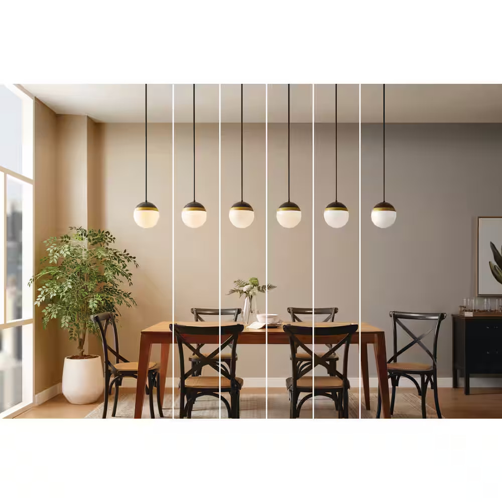 60-Watt Equivalent A19 E26 Base Dimmable LED Light Bulb with Selectable Color Te