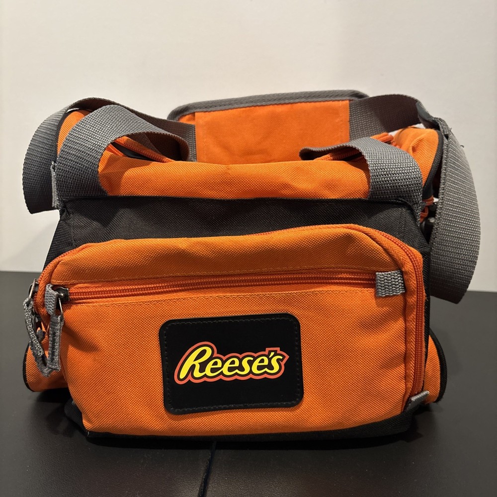Soft Cooler w/Shoulder Strap & Handle Reese’s Embroidered Logo