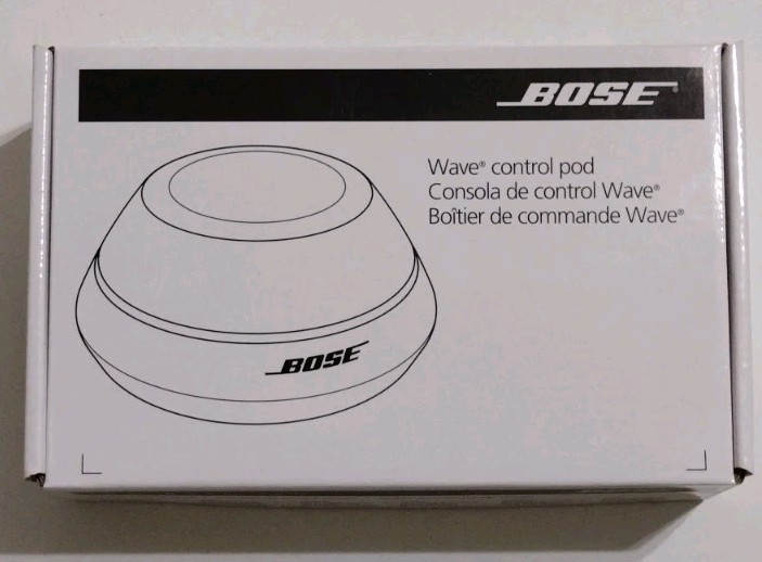 Bose Wave Control Pod Model 325461-0010 Black w/ Box TESTED