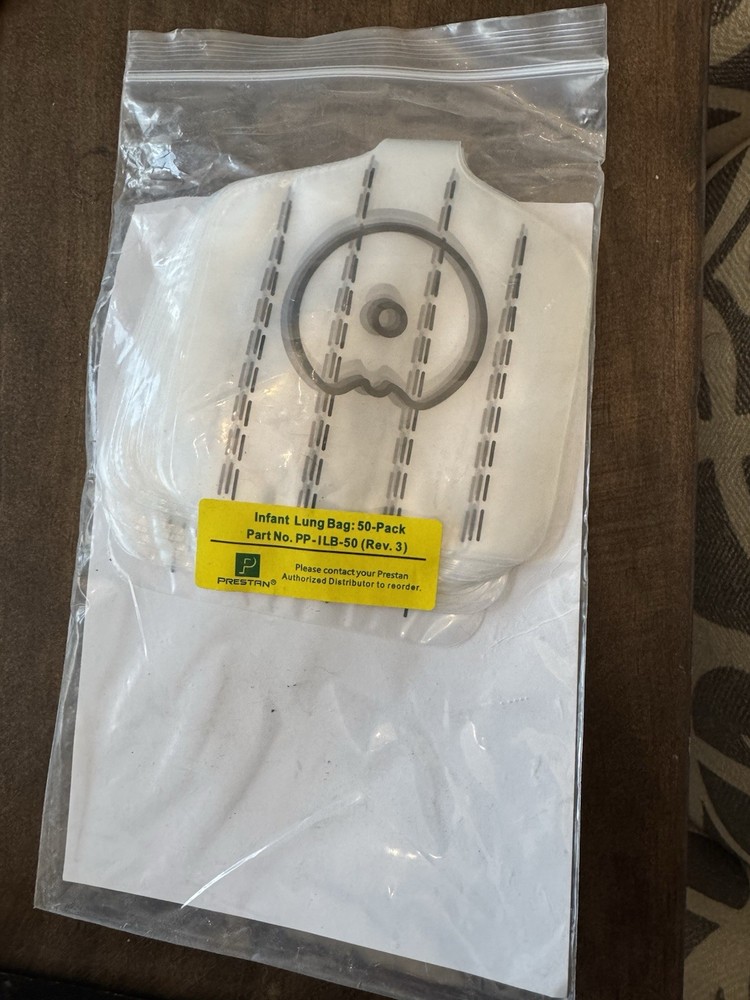 Preston Infant Artificial Lung Bag -50 Count