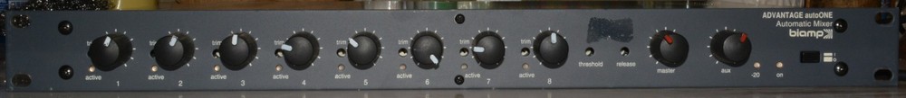 biamp ADVANTAGE autoONE Automatic Mixer