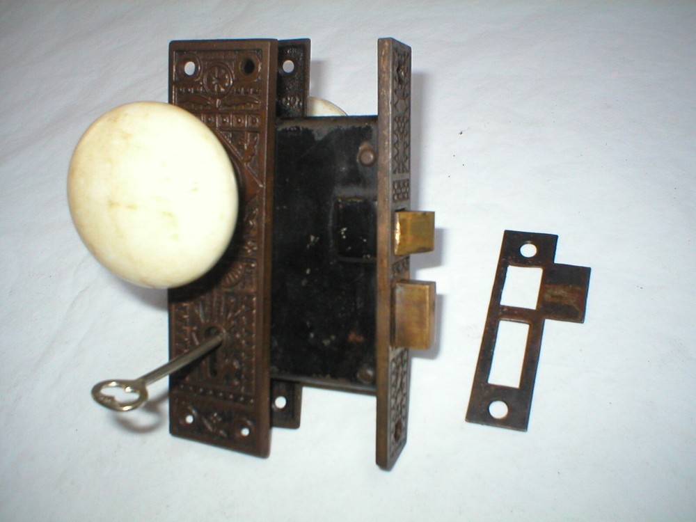 Antique Victorian Era Door Hardware