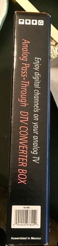 NIB Analog pass through DTV Converter