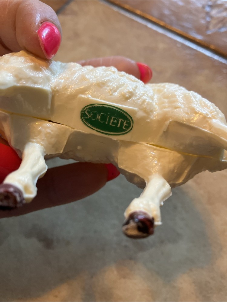 Plastic Nodding Sheep Societe 13x8cm