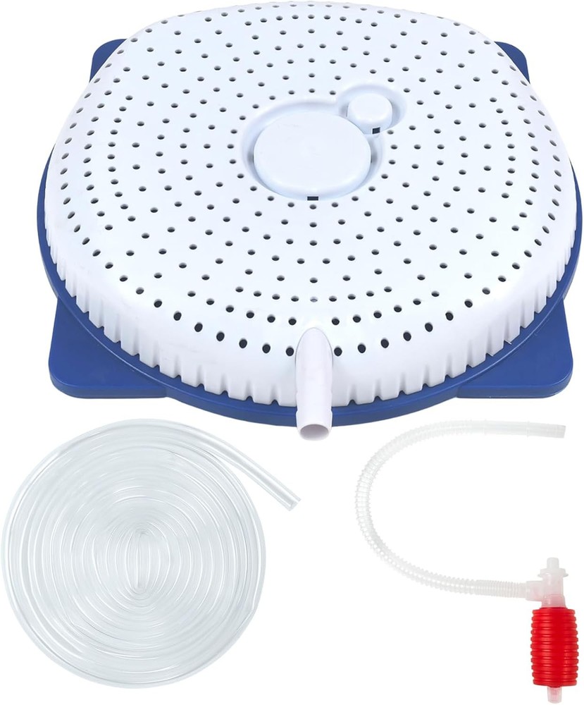Pool Cover Water Sip Pump Kit, Automatic Removal for Above