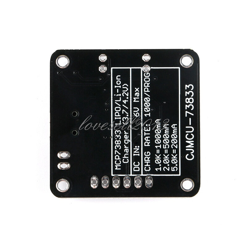 1PCS MCP73833 Linear Charge Management Controller Board Lithium Polymer Charger