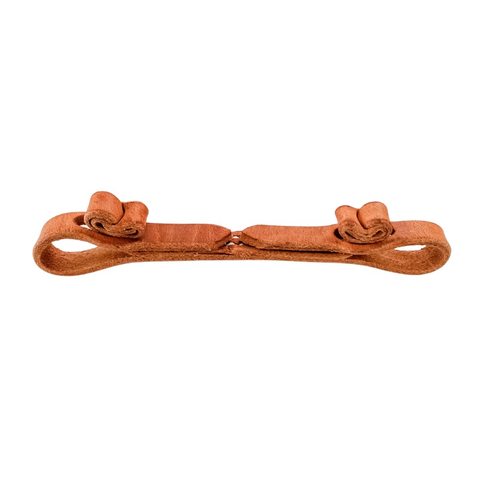 AJ Tack Harness Leather 2 Button Curb