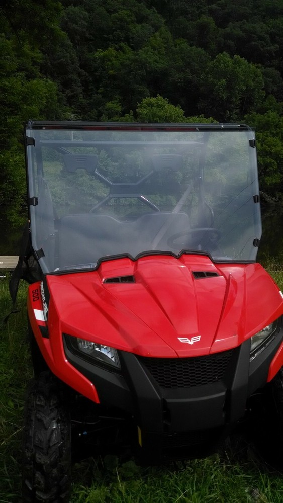 Textron Prowler 500 2017-18 Clear Full Windshield..A Full 1/4" THICK