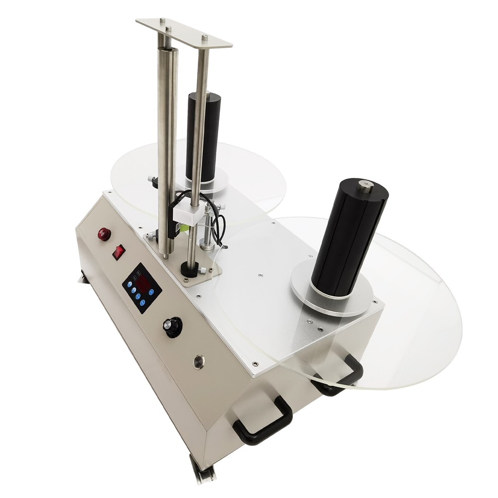 Adjustable Label Rewinder Machine Auto Counter 350 110V for PVC Label Processing