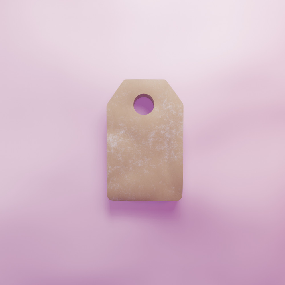 Gift Tag cookie cutter