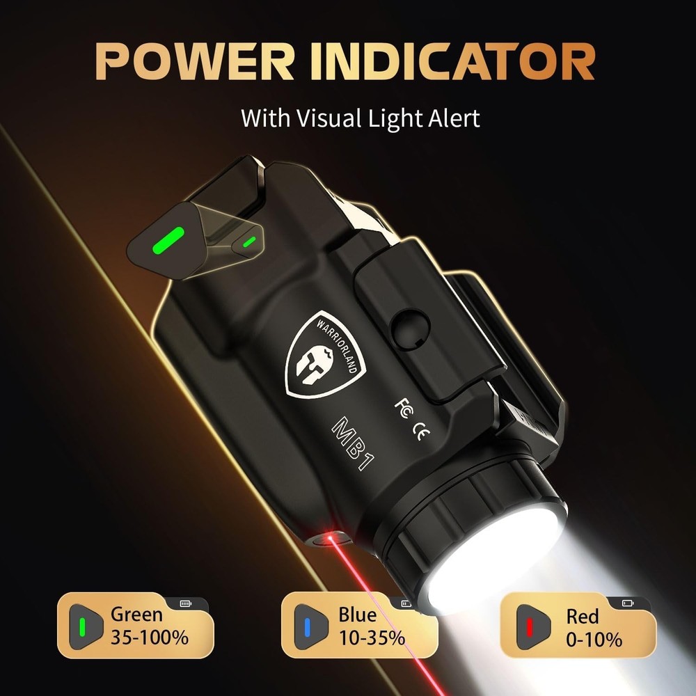 Warriorland MB1 Pistol Light