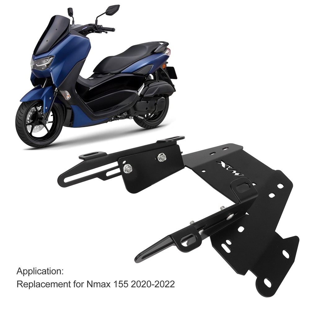 3PCS Motorcycle Bracket Adjustable Black Strong Stability Replac MIHZ