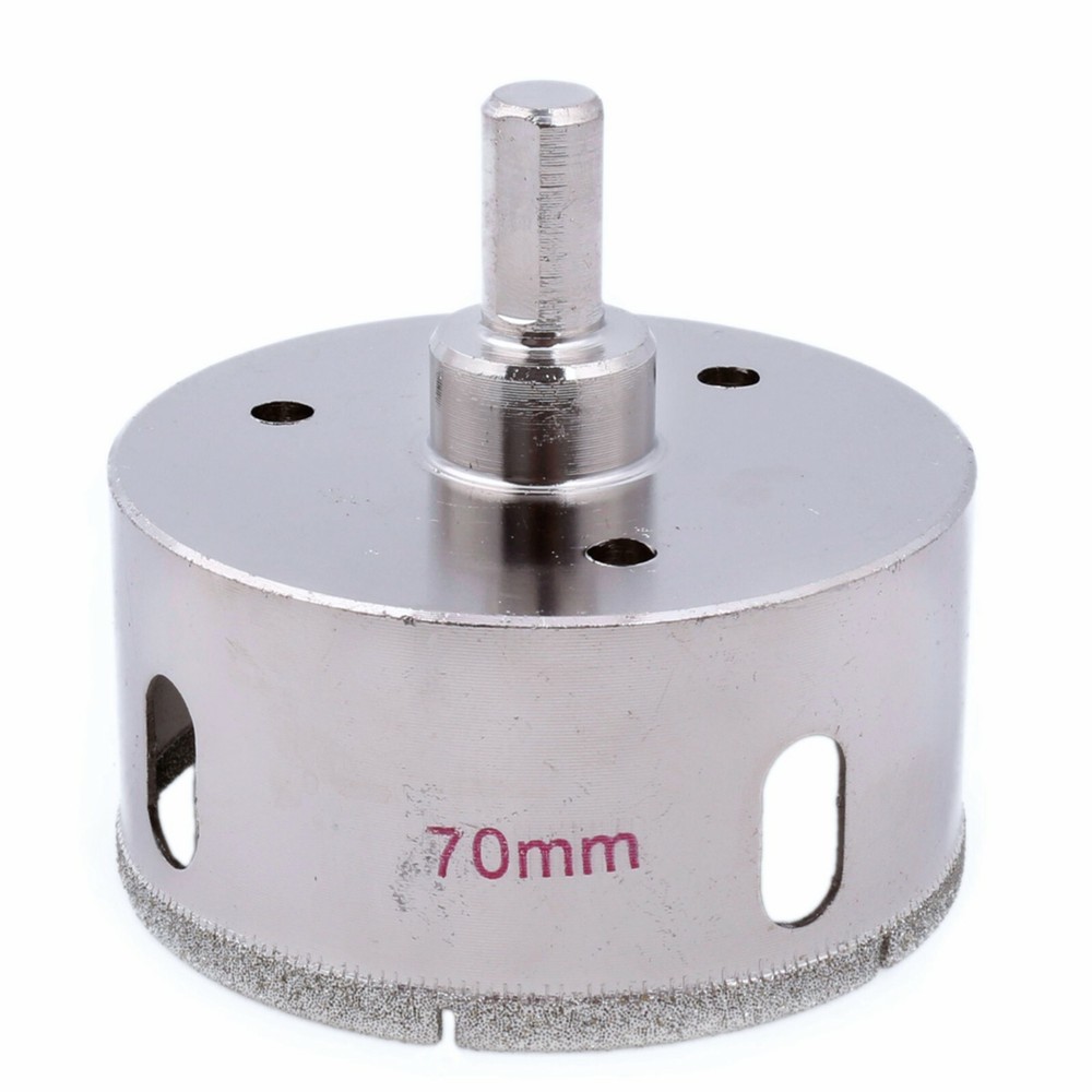 70mm 2-3/4" inch Diamond Tile Hole Saw Masonry Drill Bit Tools for Stone Ceramic