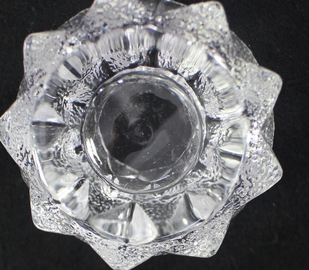 Orrefors Crystal Firefly Votive Candleholder
