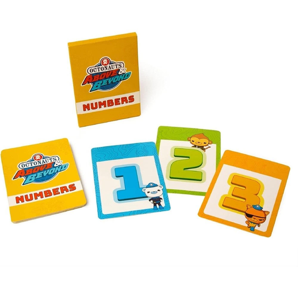 Octonauts Kids Alphabet & Numbers Flash Cards Teach ABC 123's Learning Game