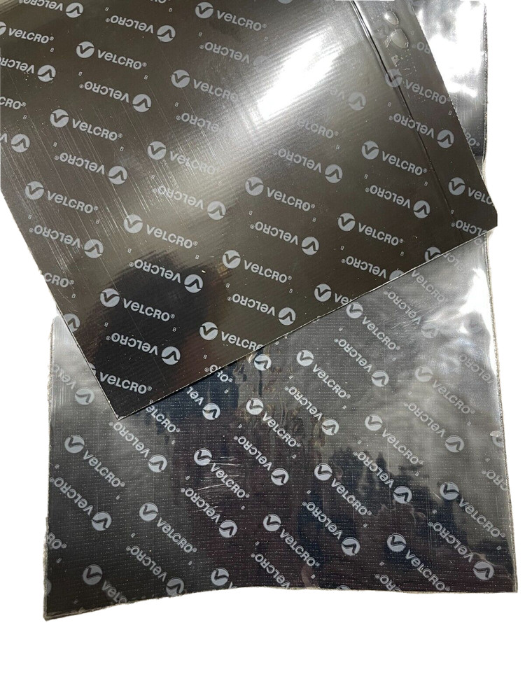 Velcro® Brand 12" x 12" Industrial Adhesive Backed Hook & Loop Sheets Set