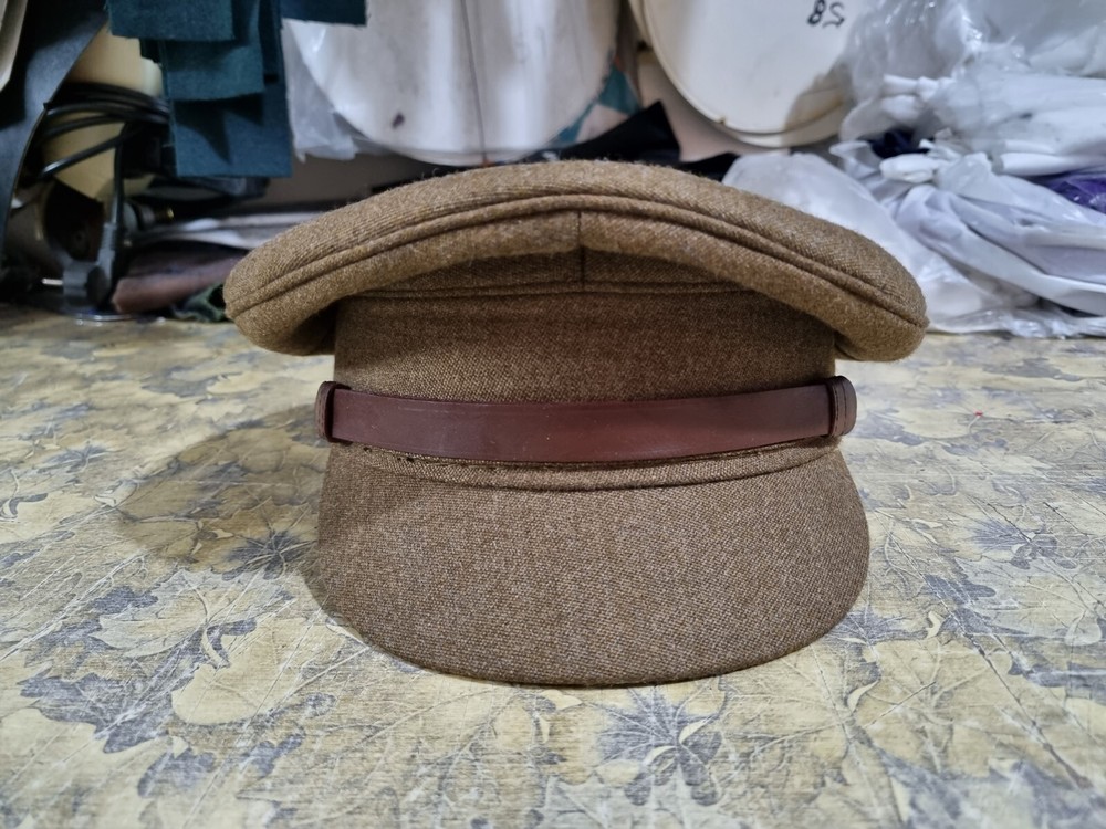 British WWII Officer Peaked Visor Cap- available all sizes
