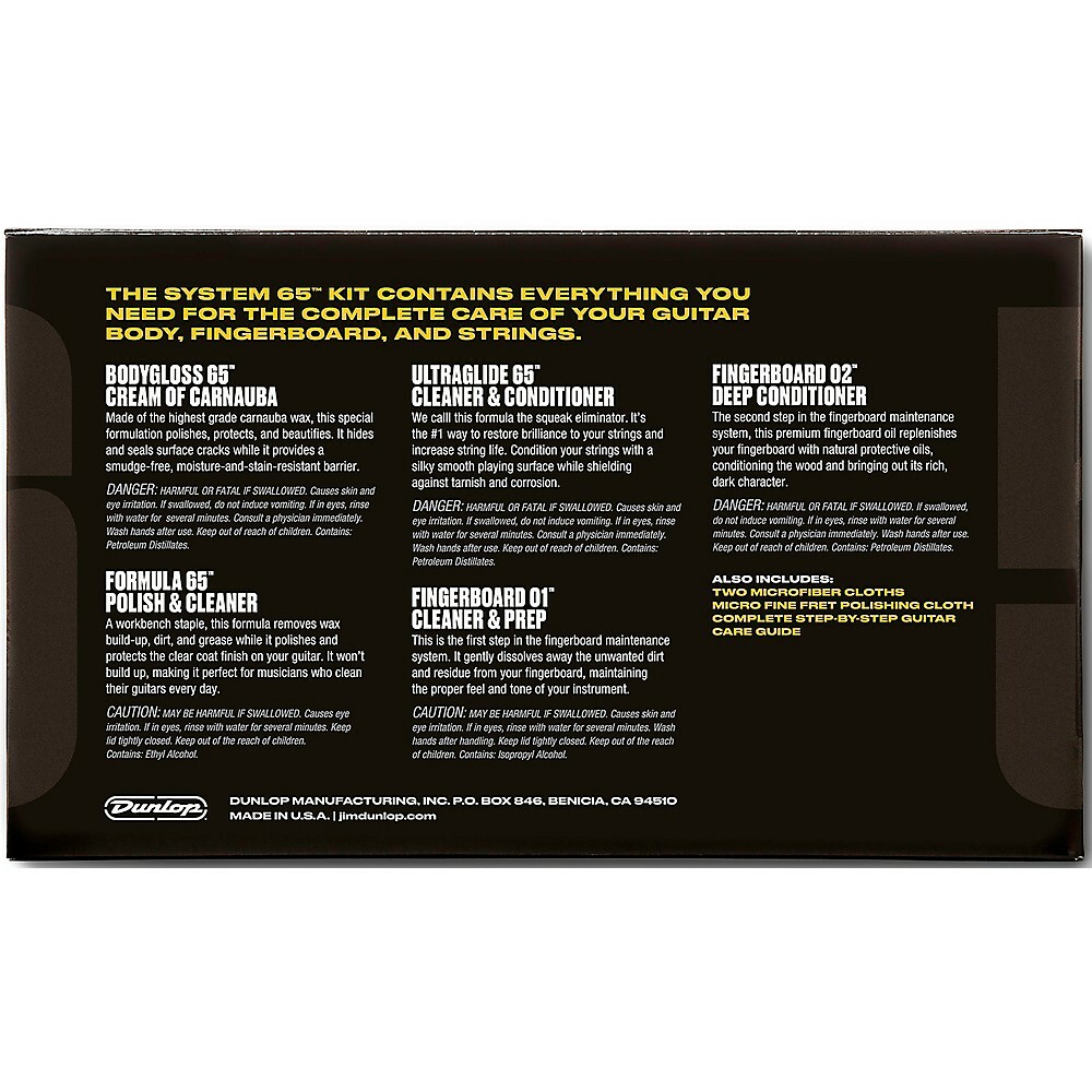 Dunlop System 65 Guitar Maintenance Kit