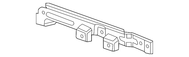 Genuine GM Radiator Lower Bracket 23493691